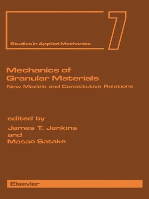 cover image of Mechanics of Granular Materials